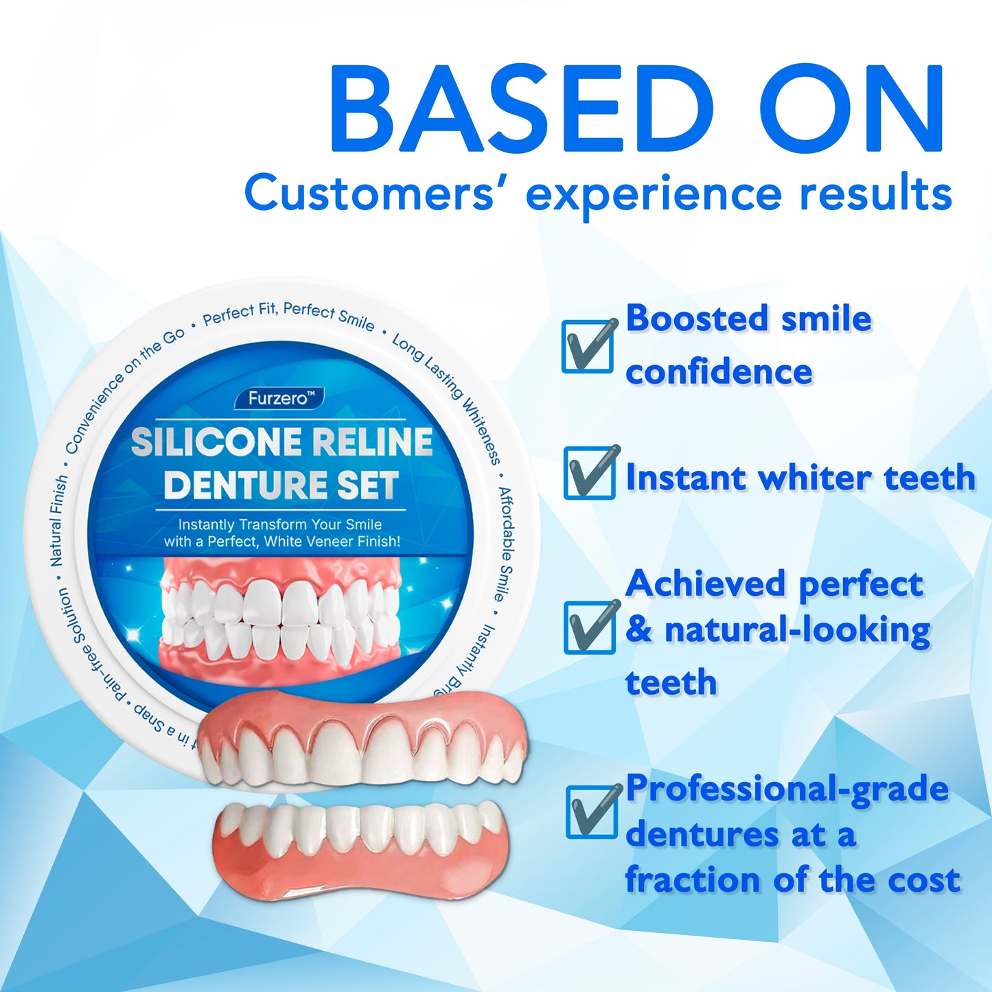 šFurzero⢠Silicone Reline Denture Setš¦·āØš„ Limited Time Discount: 75% OFF