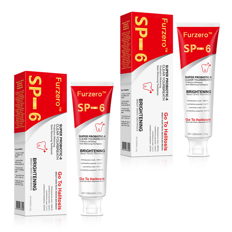 Furzero™ Canadian SP-6 Probiotic Ultra Whitening Toothpaste🦷(✅CDA-CERTIFIED)🔥75% OFF