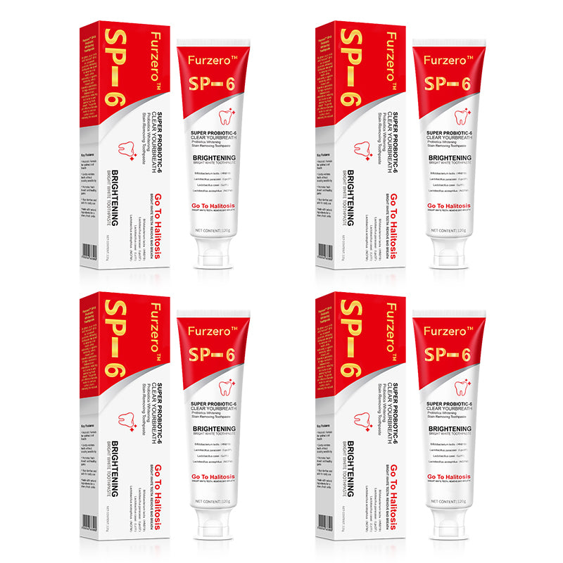 Furzero™ Canadian SP-6 Probiotic Ultra Whitening Toothpaste🦷(✅CDA-CERTIFIED)🔥75% OFF