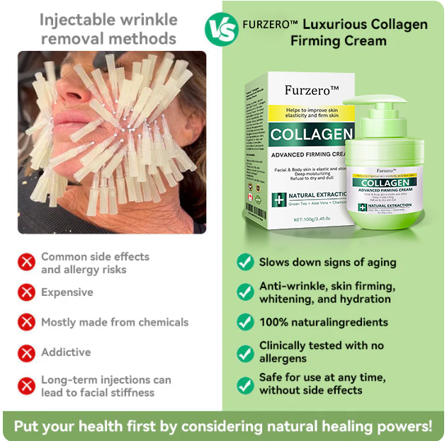 ✅Health Canada approved🥑Furzero™ Luxurious Collagen Peptide Firming Cream🔥Maximum 75 OFF!🔥