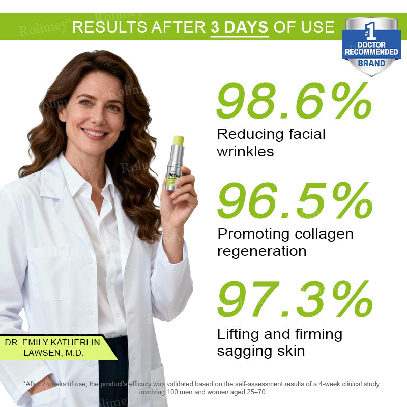 👨‍⚕️Made and Shipped from the USA ✅Rolimey® Botox & Vita-A Retinol Shot Wrinkle-Lift Tightening stick- Last Day Promotion 70% OFF🔥LAST DAY 70% OFF