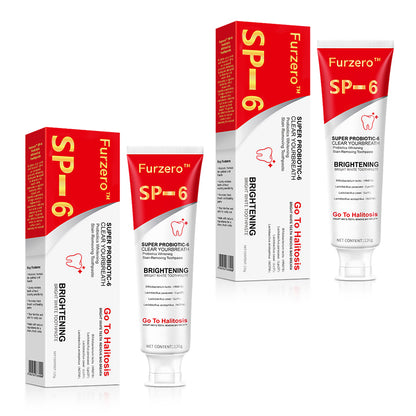 Furzero™ Canadian SP-6 Probiotic Ultra Whitening Toothpaste🦷(✅CDA-CERTIFIED)🔥75% OFF