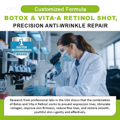 🏅👨‍⚕️Made and shipped from the USA 💫Rolimey® Botox & Vita-A Retinol Shot Wrinkle-Lift Tightening cream - Last Day Promotion 70% OFF