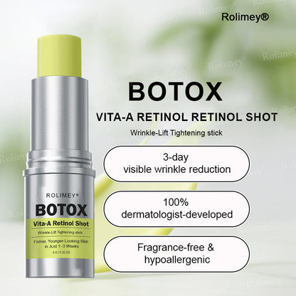 👨‍⚕️Made and Shipped from the USA ✅Rolimey® Botox & Vita-A Retinol Shot Wrinkle-Lift Tightening stick- Last Day Promotion 70% OFF🔥LAST DAY 70% OFF