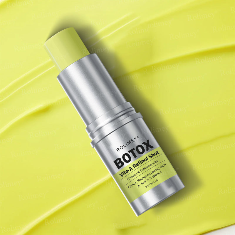 👨‍⚕️Made and Shipped from the USA ✅Rolimey® Botox & Vita-A Retinol Shot Wrinkle-Lift Tightening stick- Last Day Promotion 70% OFF🔥LAST DAY 70% OFF