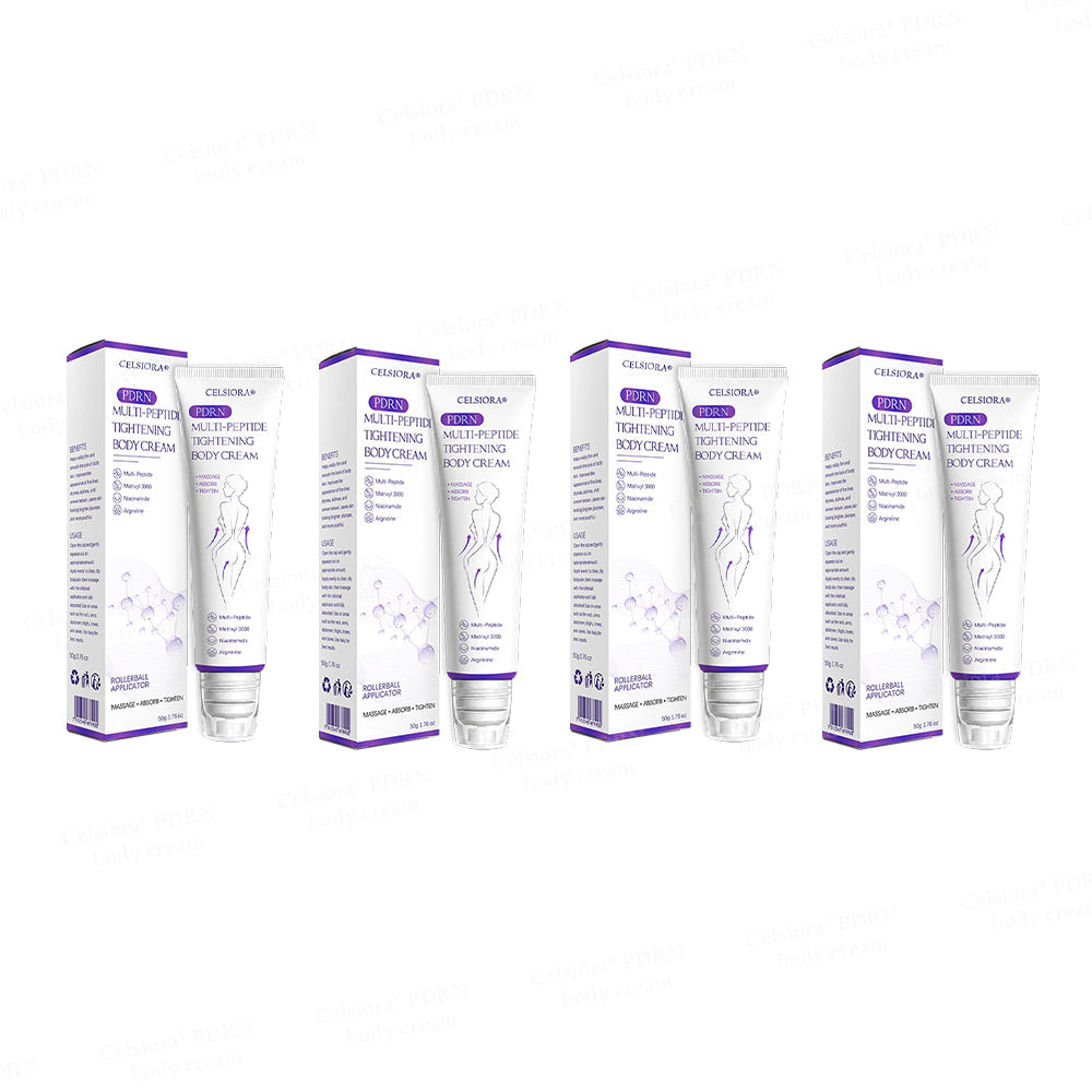 ❤FDA Official: Celsiora® PDRN Multi-Peptide Massaging Body Roller Cream- Anti-aging, Hydrating, Skin Firming & Lifting, Skin Repair, Even Tone, Acne and Dark Spot Treatment, Wart and Mole Removal, and Psoriasis Relief.