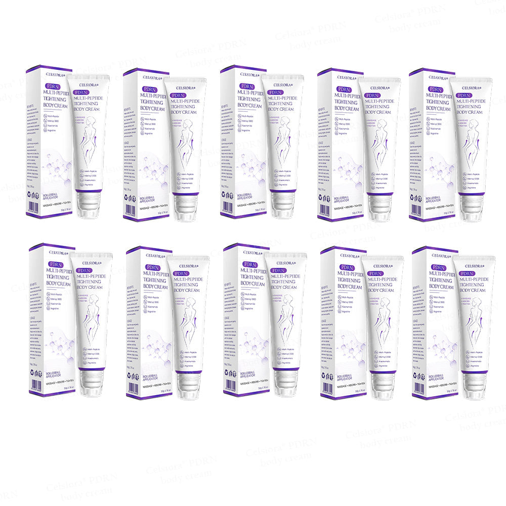 ❤FDA Official: Celsiora® PDRN Multi-Peptide Massaging Body Roller Cream- Anti-aging, Hydrating, Skin Firming & Lifting, Skin Repair, Even Tone, Acne and Dark Spot Treatment, Wart and Mole Removal, and Psoriasis Relief.