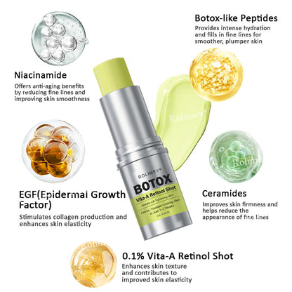👨‍⚕️Made and Shipped from the USA ✅Rolimey® Botox & Vita-A Retinol Shot Wrinkle-Lift Tightening stick- Last Day Promotion 70% OFF🔥LAST DAY 70% OFF