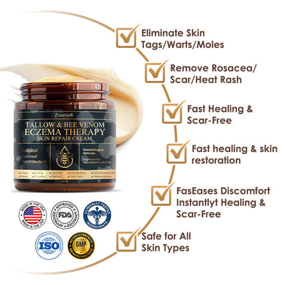 𝐅𝐃𝐀 𝐎𝐟𝐟𝐢𝐜𝐢𝐚𝐥: 𝐙𝐯𝐨𝐞𝐯𝐨® 𝐓𝐚𝐥𝐥𝐨𝐰 𝐁𝐞𝐞 𝐕𝐞𝐧𝐨𝐦 𝐒𝐤𝐢𝐧 𝐑𝐞𝐬𝐭𝐨𝐫𝐚𝐭𝐢𝐨𝐧 𝐂𝐫𝐞𝐚𝐦 - 𝐀𝐧𝐭𝐢-𝐚𝐠𝐢𝐧𝐠, 𝐇𝐲𝐝𝐫𝐚𝐭𝐢𝐧𝐠, 𝐒𝐤𝐢𝐧 𝐅𝐢𝐫𝐦𝐢𝐧𝐠 & 𝐋𝐢𝐟𝐭𝐢𝐧𝐠, 𝐒𝐤𝐢𝐧 𝐑𝐞𝐩𝐚𝐢𝐫, 𝐄𝐯𝐞𝐧 𝐓𝐨𝐧𝐞, 𝐀𝐜𝐧𝐞 𝐚𝐧𝐝 𝐃𝐚𝐫𝐤 𝐒𝐩𝐨𝐭 𝐓𝐫𝐞𝐚𝐭𝐦𝐞𝐧𝐭, 𝐖𝐚𝐫𝐭 𝐚𝐧𝐝 𝐌𝐨𝐥𝐞 𝐑𝐞𝐦𝐨𝐯𝐚𝐥, 𝐚𝐧𝐝 𝐏𝐬𝐨𝐫𝐢𝐚𝐬𝐢𝐬 𝐑𝐞𝐥𝐢𝐞𝐟.